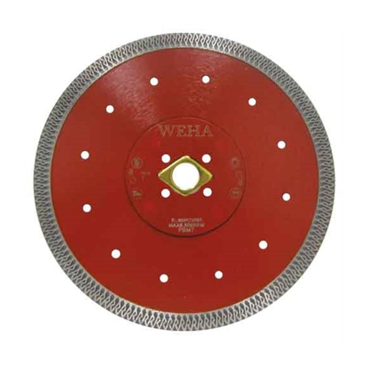 Weha USA Black Cougar Diamond Bridge Saw Blade for Granite, Quartz Engineered Stone and Hard Marbles