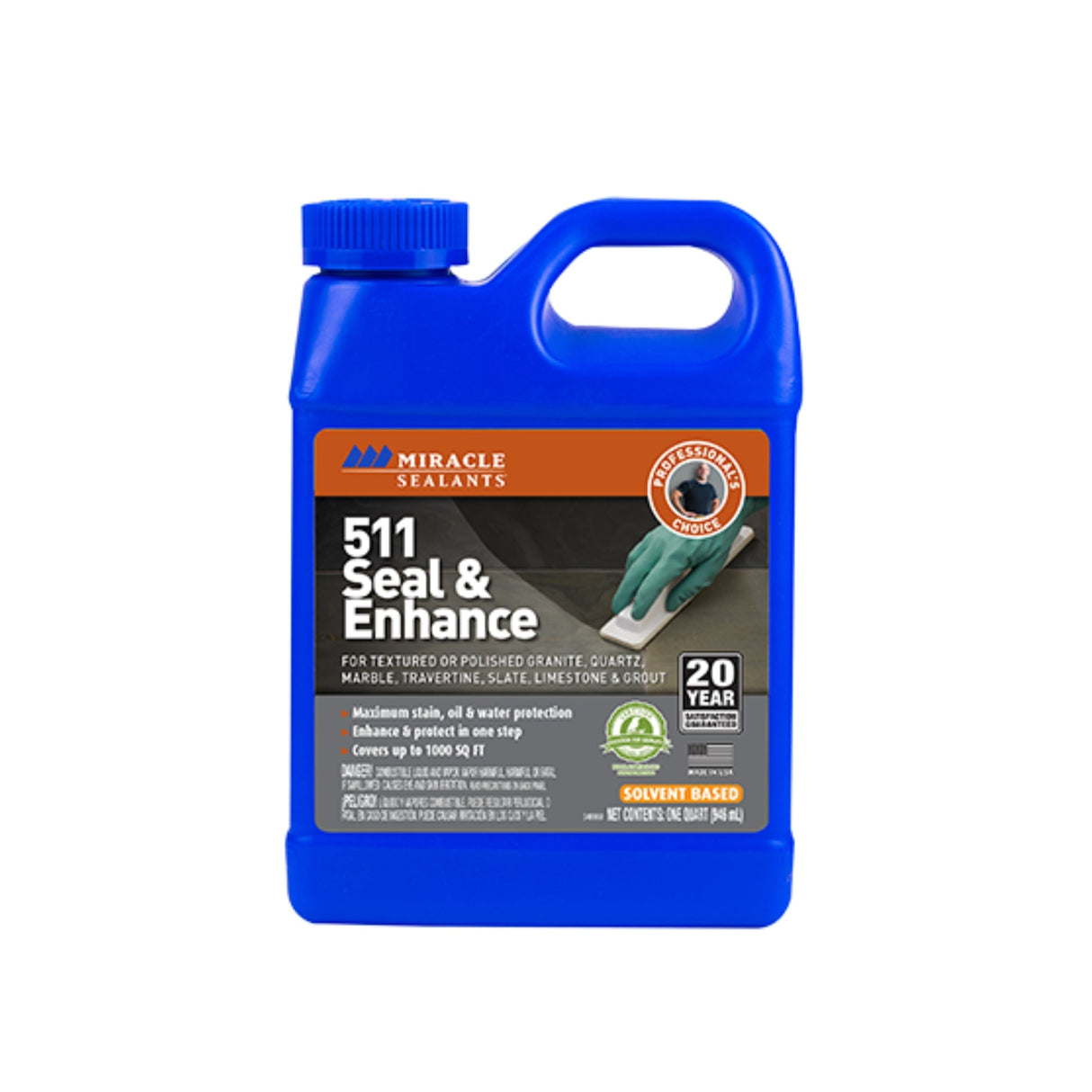 Miracle Sealants® 511 Seal & Enhance (Quart) - Dynamic Stone Tools