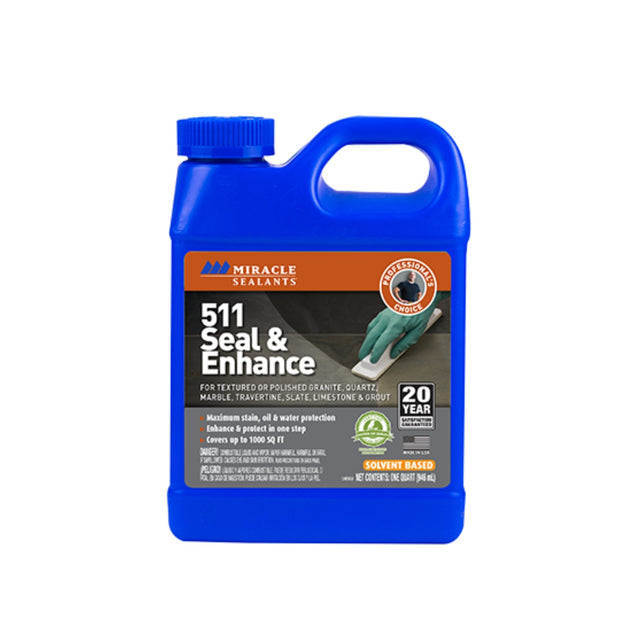 Miracle Sealants® 511 Seal & Enhance (Quart) - Dynamic Stone Tools