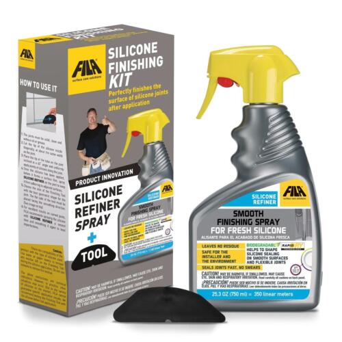 FILA SILICONE FINISHING KIT 24 oz. - Smooth Finishing Kit for Fresh Silicone & Caulk - Dynamic Stone Tools