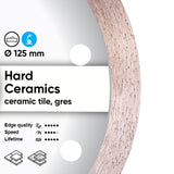DiStar Hard Ceramics Diamond Blade 4.5"–16" – Clean Tile & Porcelain Cuts