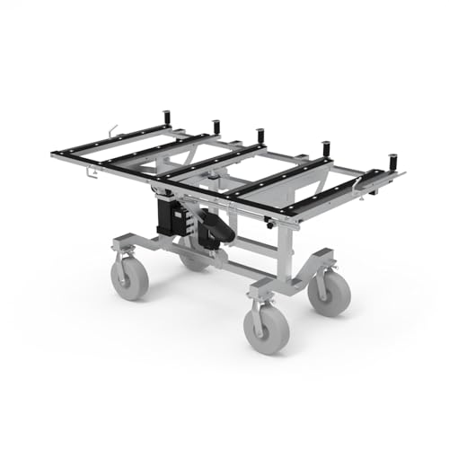 Aardwolf AKIC-PRO Aluminium Frame Kitchen Installation Cart - Dynamic Stone Tools