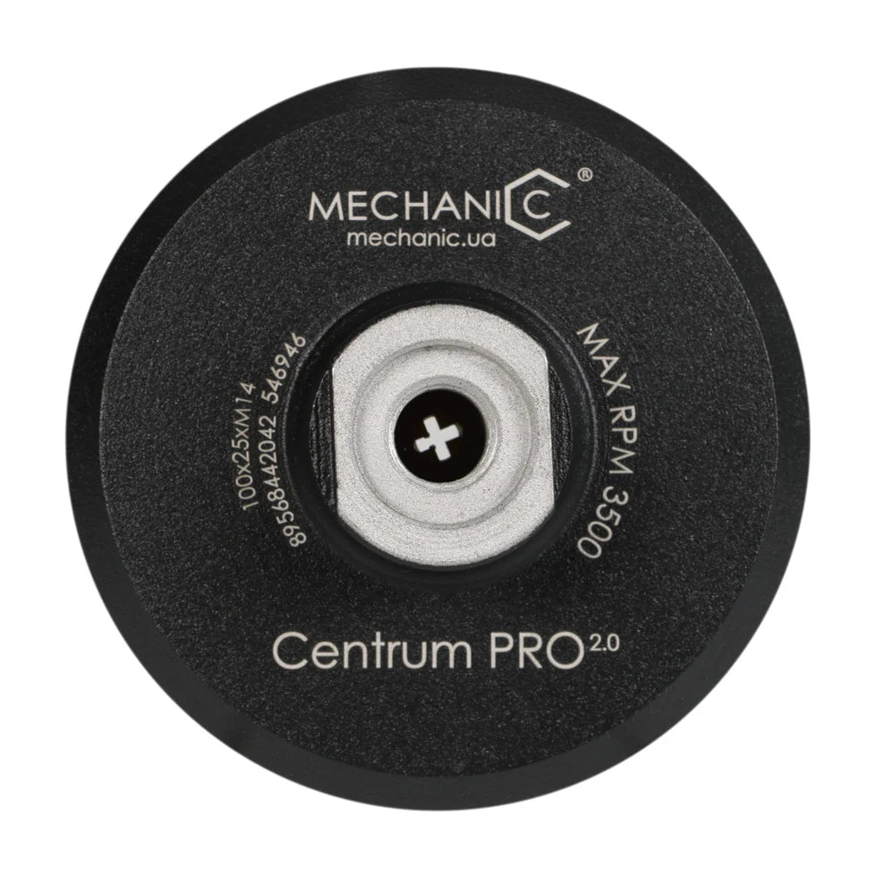 Centrum PRO 2.0 Pad Holder 4" – Aluminum Polishing Pad Holder for Angle Grinder