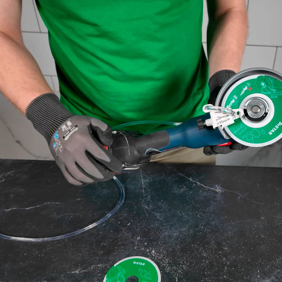 Mechanic Water Supply System Spray 4.5-5 for Angle Grinders  Clean, Chip-Free Wet Cutting - additional view