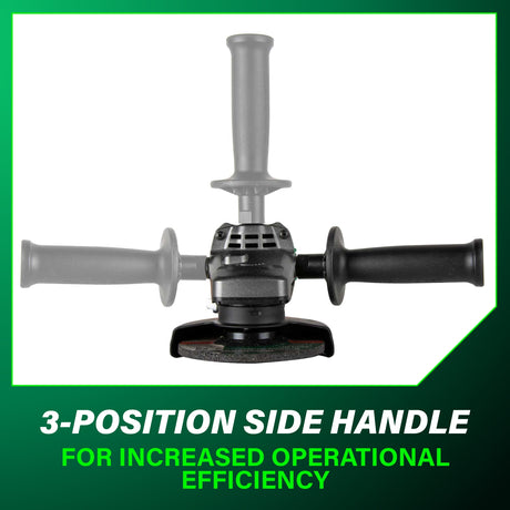 Metabo HPT 5.0" 12 Amp AC Brushless Variable Speed Grinder