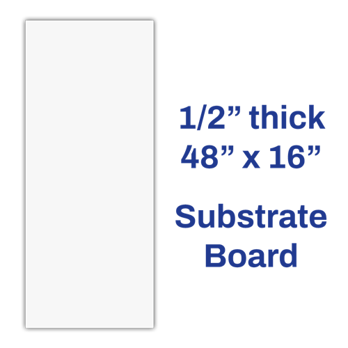 Tenax Miter Medic Substrate Box (24 Count) — High-Density Foam Boards for Countertop Overhangs