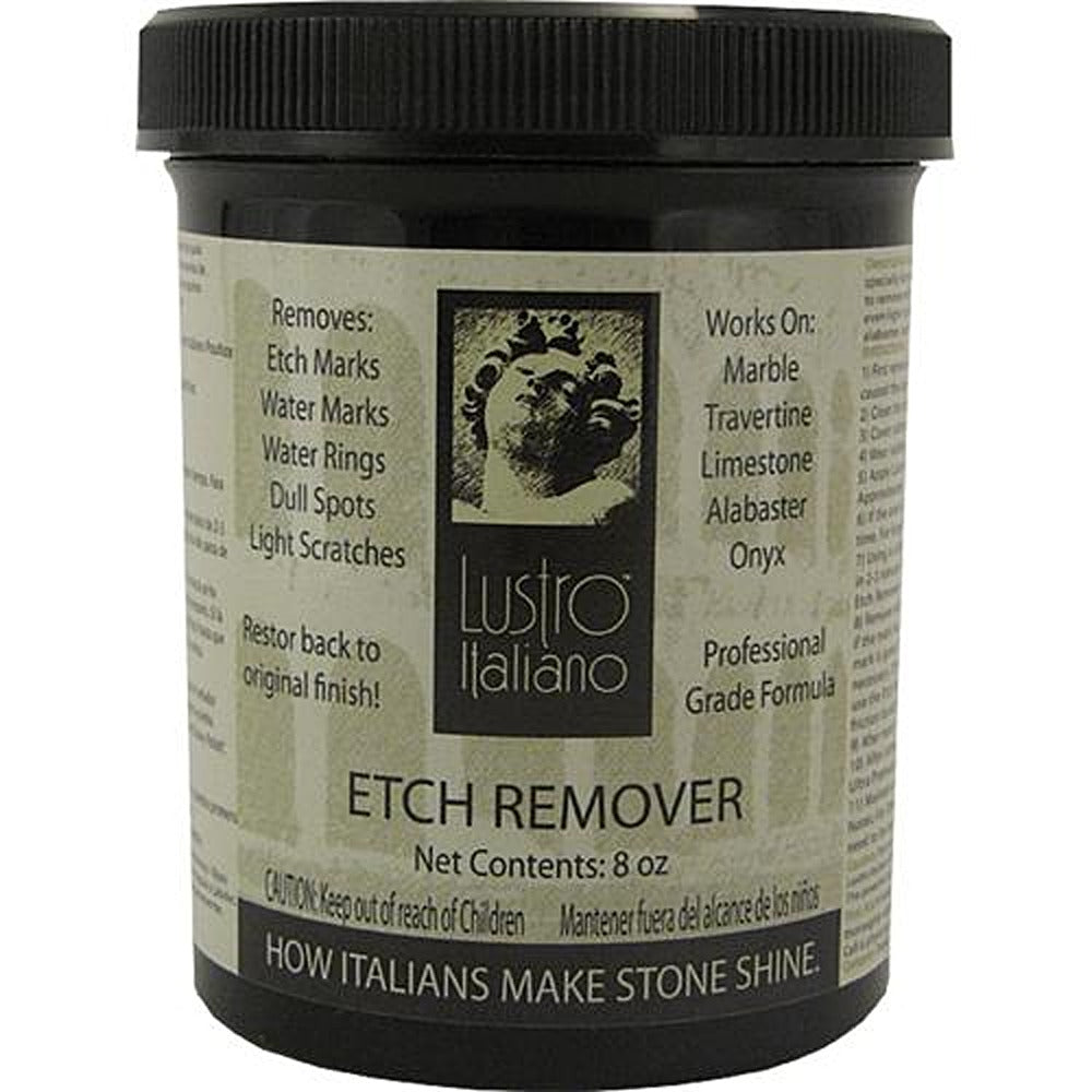 Tenax Marble Stain & Etch Remover Kit — TeClean Poultice + TeEtch Compound for Stone