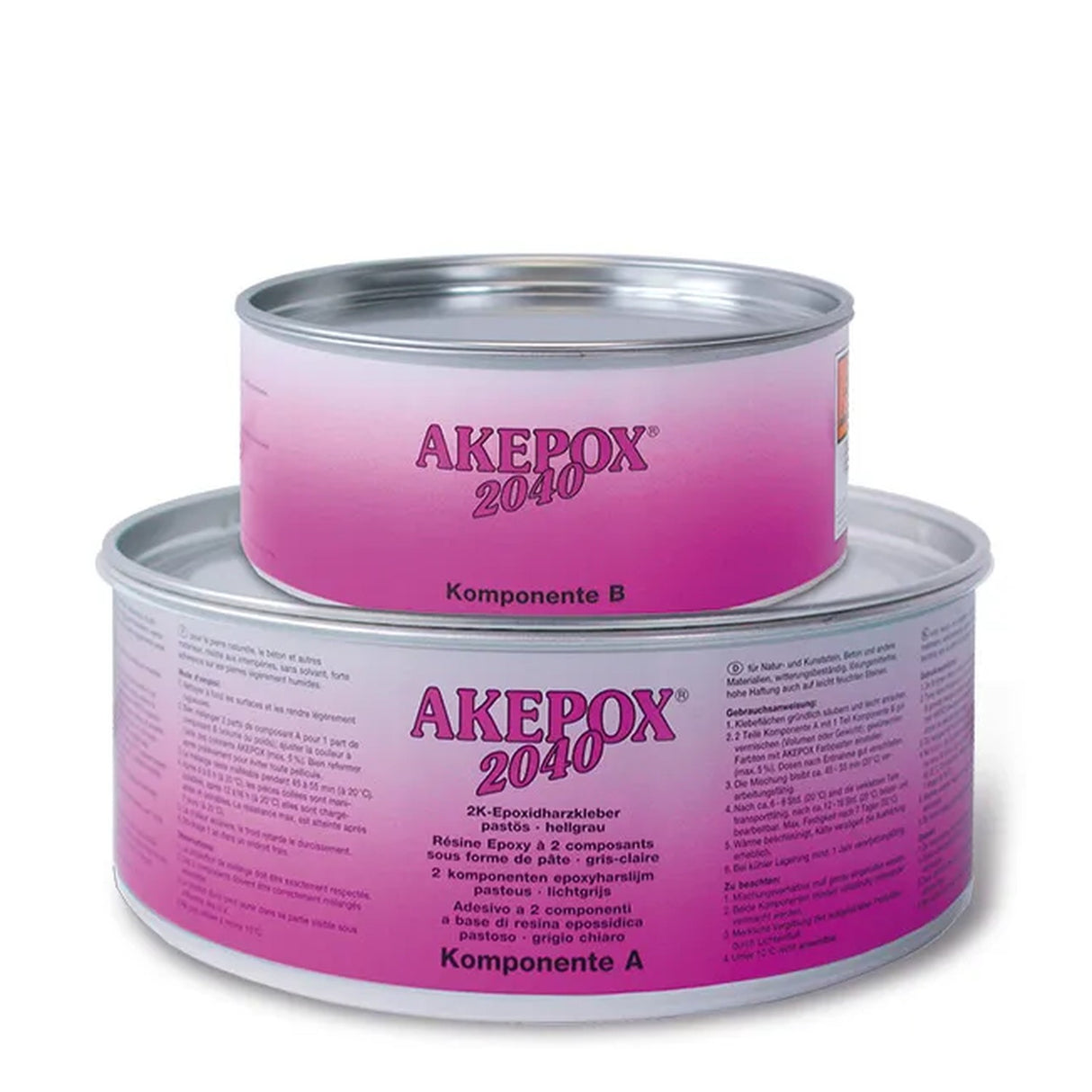 Akemi Akepox 2040 High-Strength Knife-Grade Two-Component Epoxy Adhesive