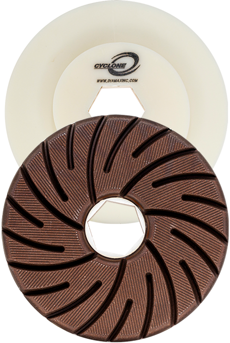 4" Cyclone Metal Copper Polishing Pad 50 grit