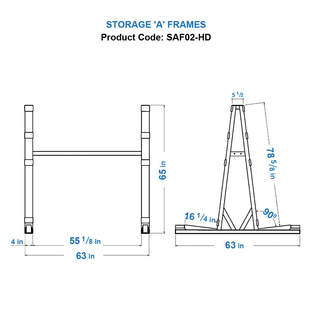 Aardwolf Storage Frames & Racks (SAF/ARR/AFGR/ASTR Series)
