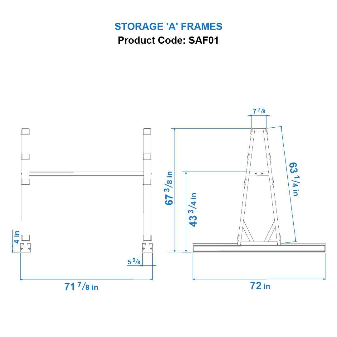 Aardwolf Storage Frames & Racks (SAF/ARR/AFGR/ASTR Series)
