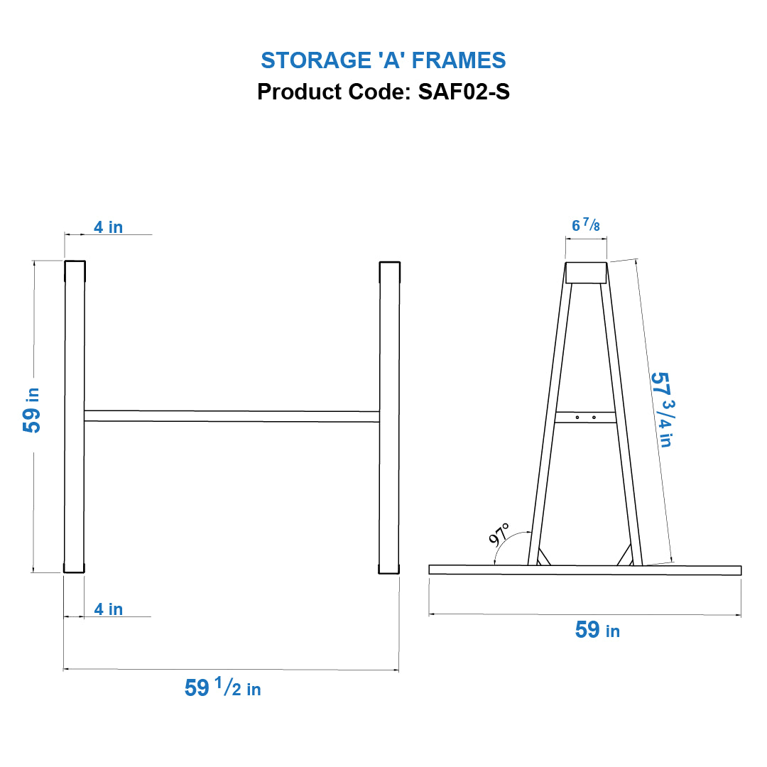 Aardwolf Storage Frames & Racks (SAF/ARR/AFGR/ASTR Series)