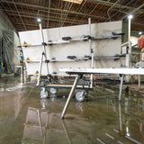 Omni Cubed S3 Frame Cart AT  750 lb All-Terrain Thin Material Cart - close-up detail