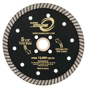 Diamax Super Cyclone Turbo Blades for Granite and Stone Fabrication