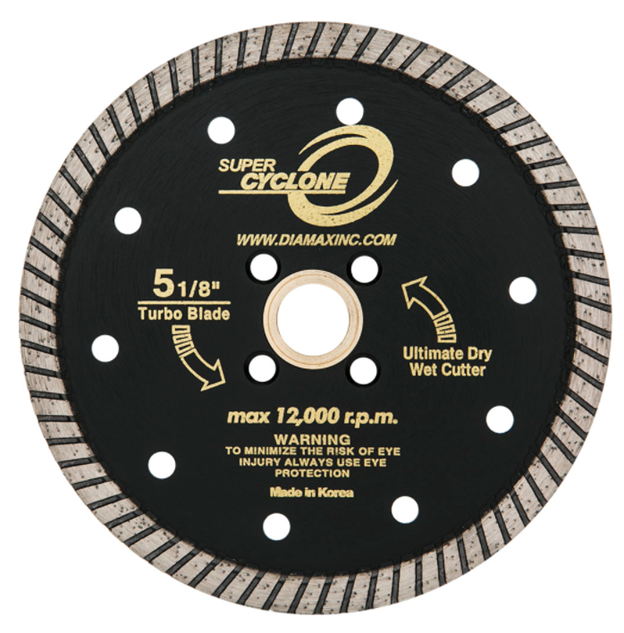 Diamax Super Cyclone Turbo Blades for Granite and Stone Fabrication