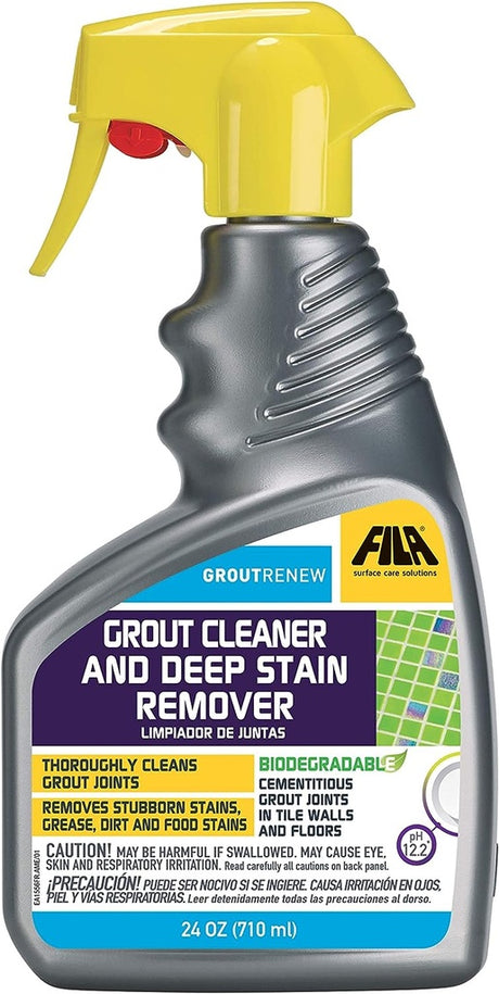 FILA GROUTRENEW - Grout Cleaner & Deep Stain Remover Spray