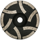 Diamax Cyclone Flat Resin Cup Wheels for Stone Surface Grinding - side view
