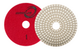 Diamax Hurricane ES White Resin 3-Step Pads 5 Inch for Granite