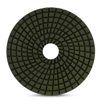 Diamax Cyclone System Superflex 4 Inch Polishing Pad for Granite - dimensions