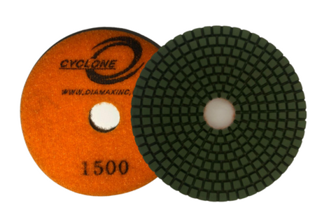 Diamax Cyclone R Series 3 Inch Polishing Pad for Granite and Stone - packaging