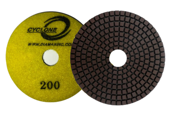 Diamax Cyclone R Series 3 Inch Polishing Pad for Granite and Stone