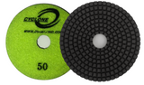 Diamax Cyclone R Series 4 Inch Polishing Pad for Granite and Stone - close-up detail