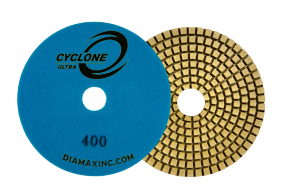 Diamax Cyclone Ultra 3 Inch Polishing Pad for Granite and Stone - additional view