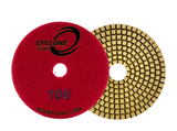 Diamax Cyclone Ultra 4 Inch Polishing Pad for Granite and Stone - side view