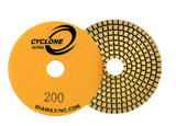 Diamax Cyclone Ultra 4 Inch Polishing Pad for Granite and Stone - close-up detail