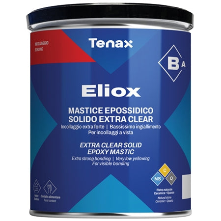 Eliox 12pcs/bx A+B BI-COMPONENT EPOXY GLUE IN EXTRA CLEAR PASTE - side view