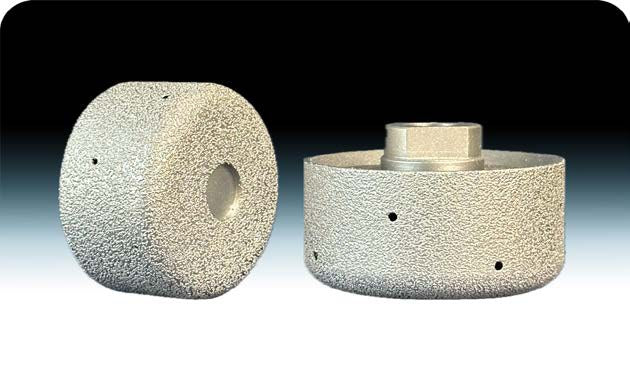 EASY CORNER Brazed Sink Drum 3"x4cm R10 5/8"-11