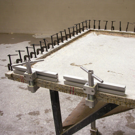 Omni Cubed Lam-Clamp™ — Hidden-Thread Countertop Edge Lamina — view 3
