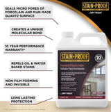 STAIN-PROOF® Porcelain & Quartz Sealer — 1 Quart (formerly Porcelain Plus™)