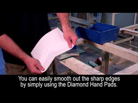 Alpha Diamond Hand Polishing Pads for Stone -- 60 to 3000 Grit