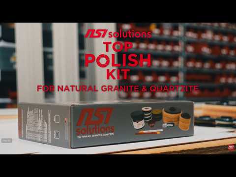 NSI Solutions Top Polish Kit - Granite & Quartzite