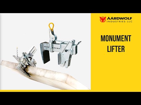 Aardwolf GPM1000A Automatic Monument Clamp (1000kg I 2204lb)