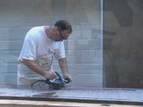 Alpha Hot-Rod Granite Bridge Saw Blade 10 Inch with 1/4 Inch Rod
