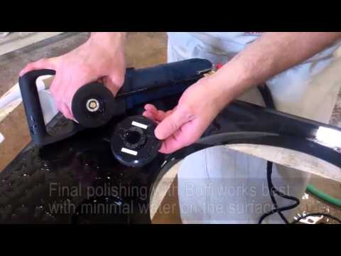 Turboshine Polishing and Scratch Removal System for Natural and Engineered Stone Countertops