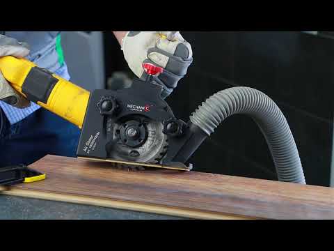 AirSLIDER Adjustable Cutting Guard for 4.5"–5" Angle Grinders with Dust Control
