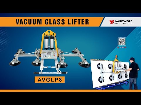 Aardwolf AVGLP8-800 Eight Pad Vacuum Glass Lifter