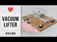 Aardwolf AVLB4 Quad Pad Vacuum Lifter