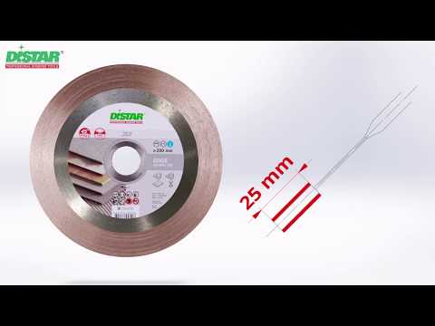 DiStar Edge Diamond Blade 7"–10" – Precision 45° Tile Cutting Blade for Ceramic & Porcelain