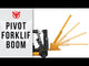 Aardwolf PFB1-2600 Pivot Forklift Boom