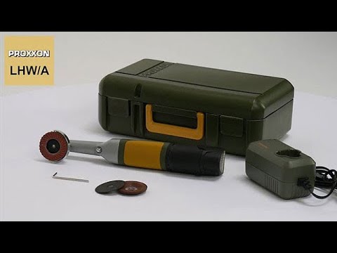 Proxxon LHW/A Cordless Angle Grinder Demo