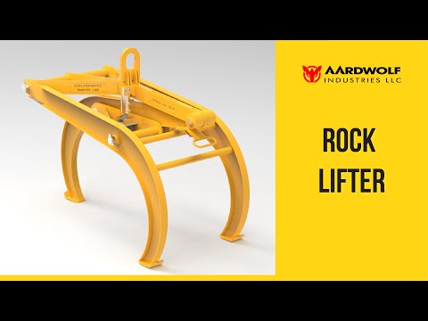 Aardwolf  Rock Lifter Grapple ARL1200 (600 - 1200mm / 23.6 - 47.2")