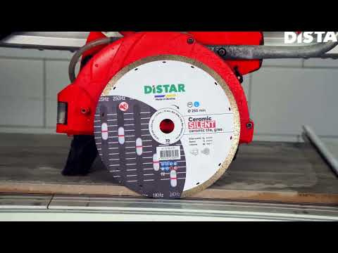 DiStar Ceramic Silent 8"–10" Diamond Blade – Low-Noise Cutting for Porcelain Gres