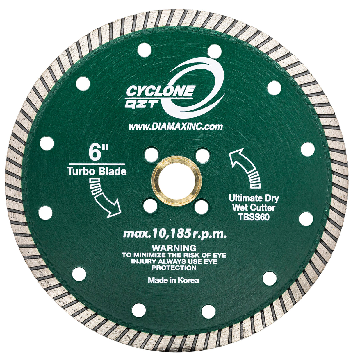 Diamax Cyclone QZT Turbo Blade - Dry