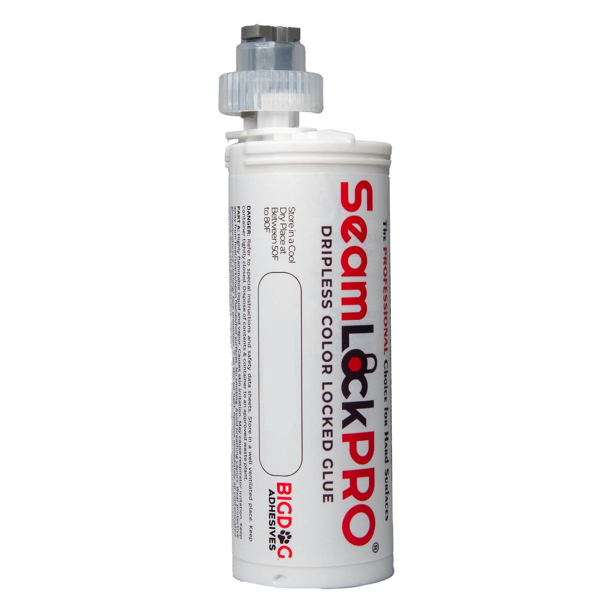 SeamLock PRO Dripless 250 ml cartridge - front label