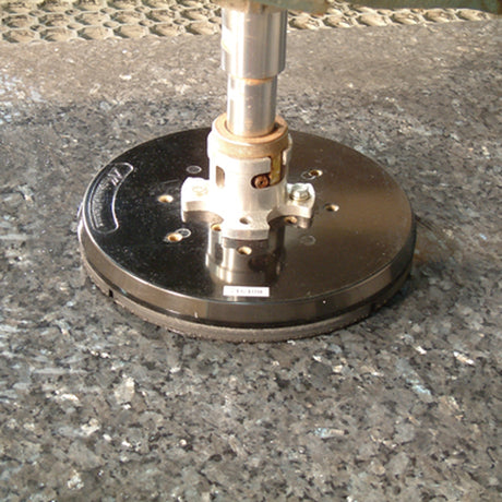 Summit Final Polish 10 Black Final Surface Polishing on Granite - close-up detail