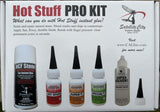 HSK-2 Hot Stuff Pro Kit- complete CA glue set with stone accelerator and debonder